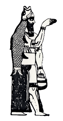 Oannes, the Babylonian fish-god